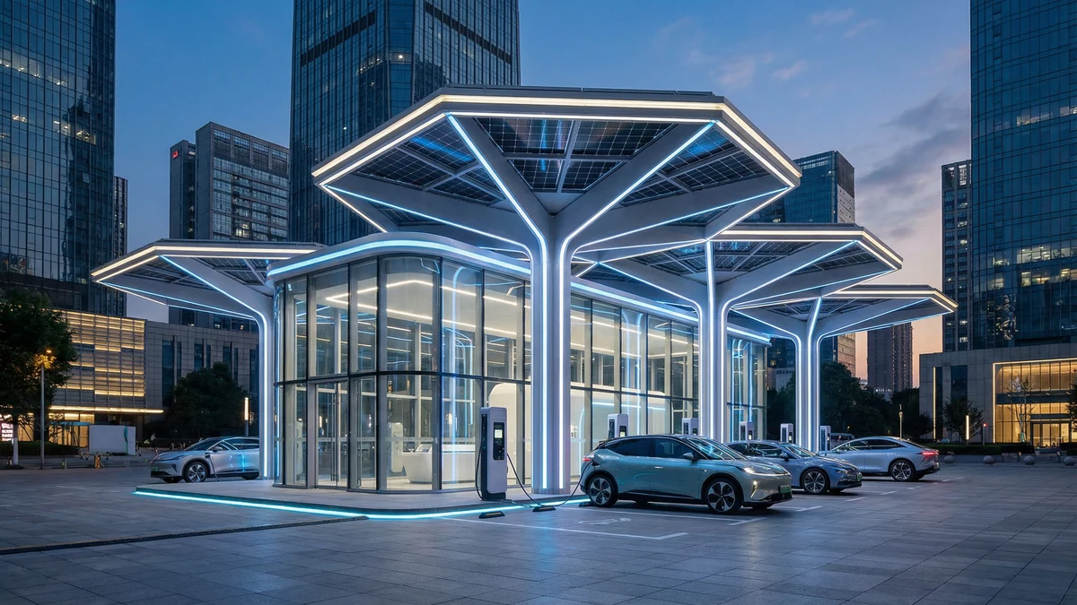 Advanced sustainable technology and EV charging infrastructure